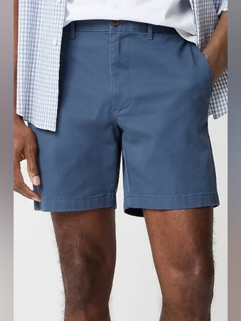 J. Crew Men's 7" flex chino short
